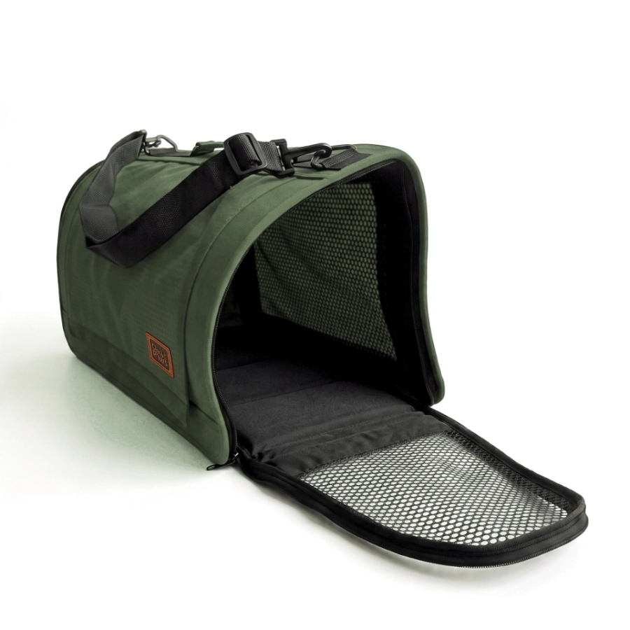 Claws & Paws Transportador De Tela Talla 4 Verde, , large image number null