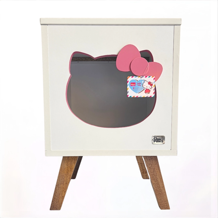 Mueble Hello Kitty (40X40X60 Cms.) - Blanco