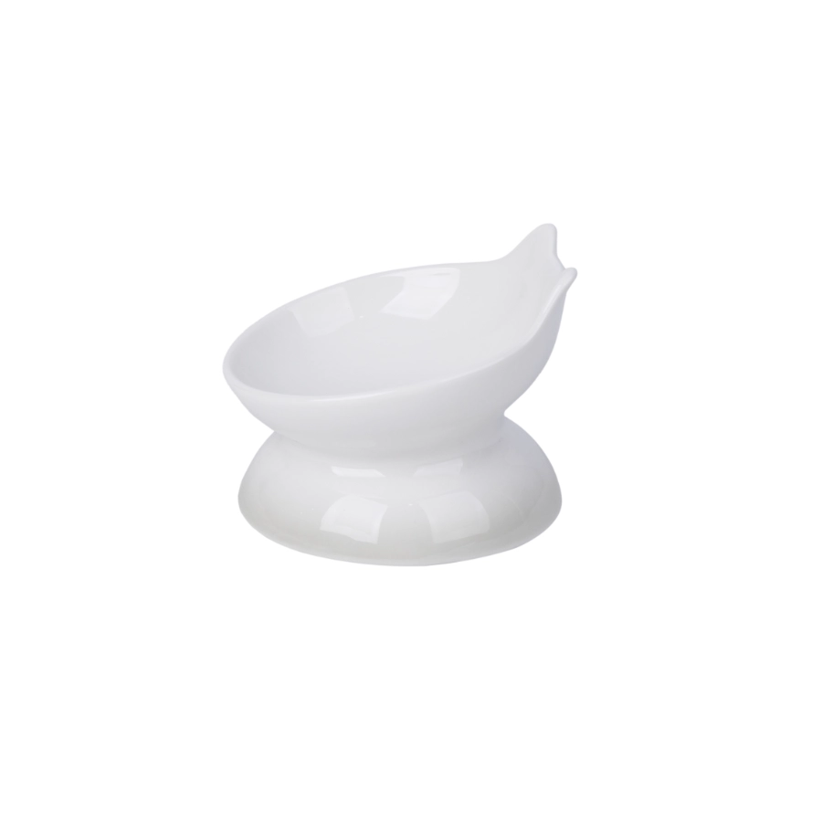 Taz&oacute;n Elevado Cer&aacute;mico Para Gato Leeby 120 Ml, , large image number null