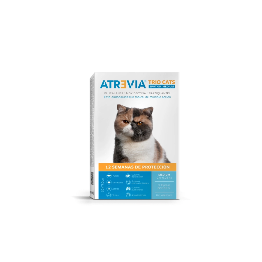 Atrevia Trio Cats Spot On Medium (2.9-6.25 Kg) X 1 Pip