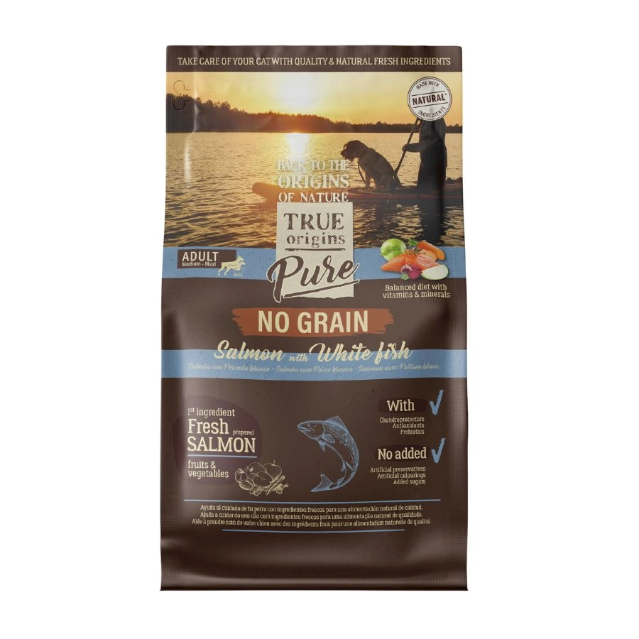 True Origins Pure Dog Adult Salmon Grain free, , large image number null