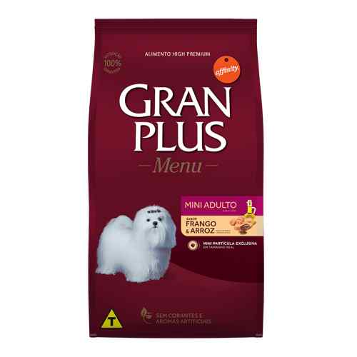 Gran Plus Menu Perro Adulto Mini Pollo Y Arroz 3KG image number null