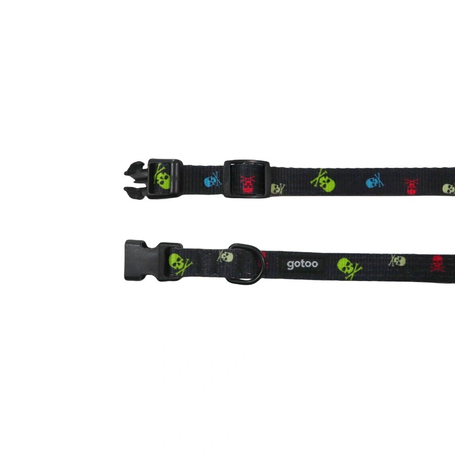Gotoo! Collar Funny Fashhion Calaveras De Colores, , large image number null