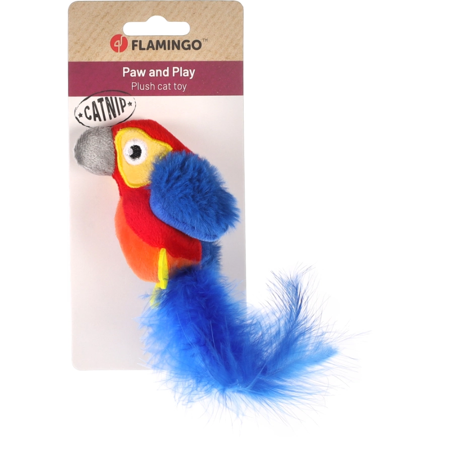 Flamingo Ct Zingo Parrot Red 7X9X15Cm, , large image number null