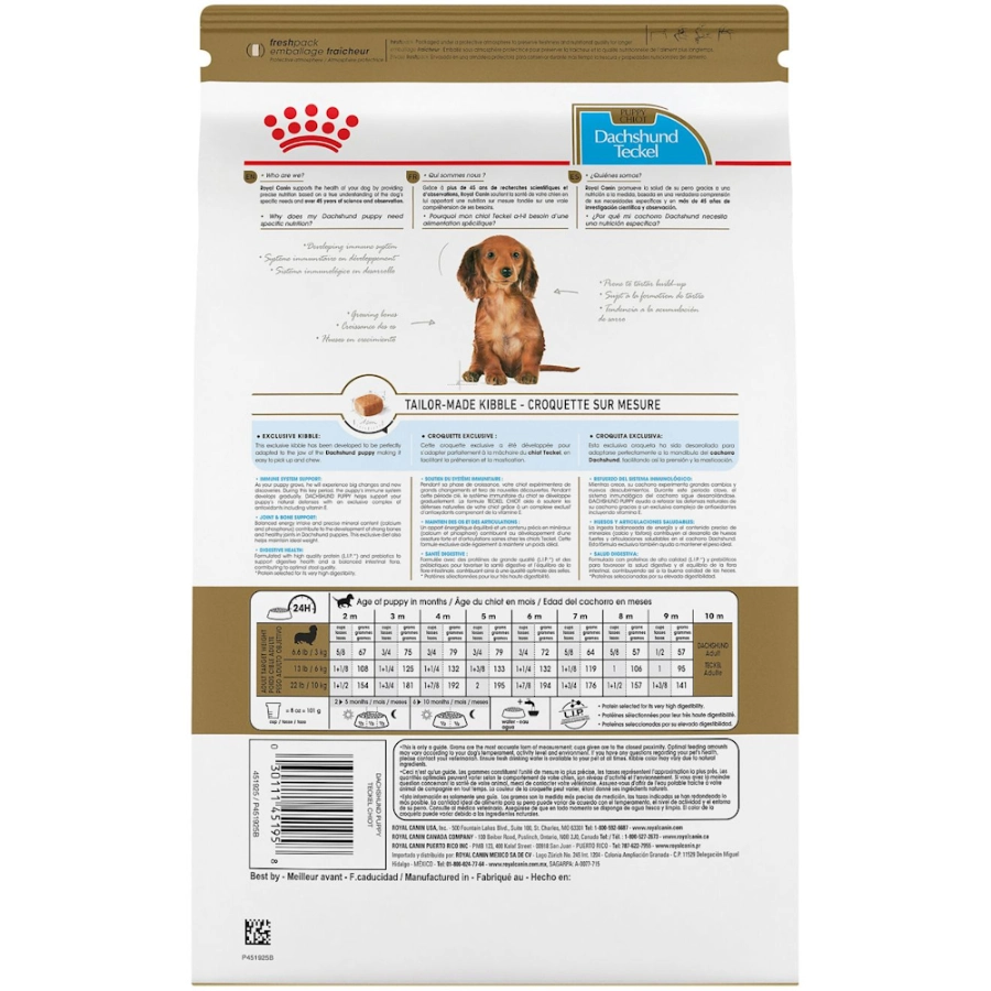 Royal Canin Perro Bhn Dachshund Puppy 1.5 Kg, , large image number null
