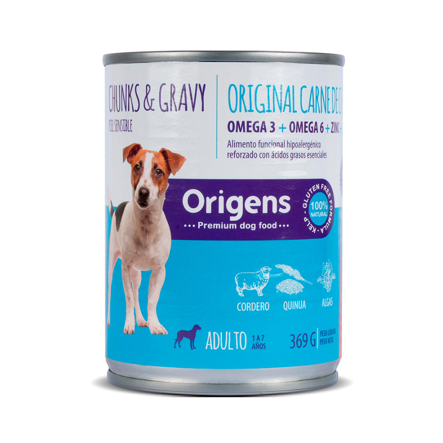 Origens original carne de cordero 369 g, , large image number null