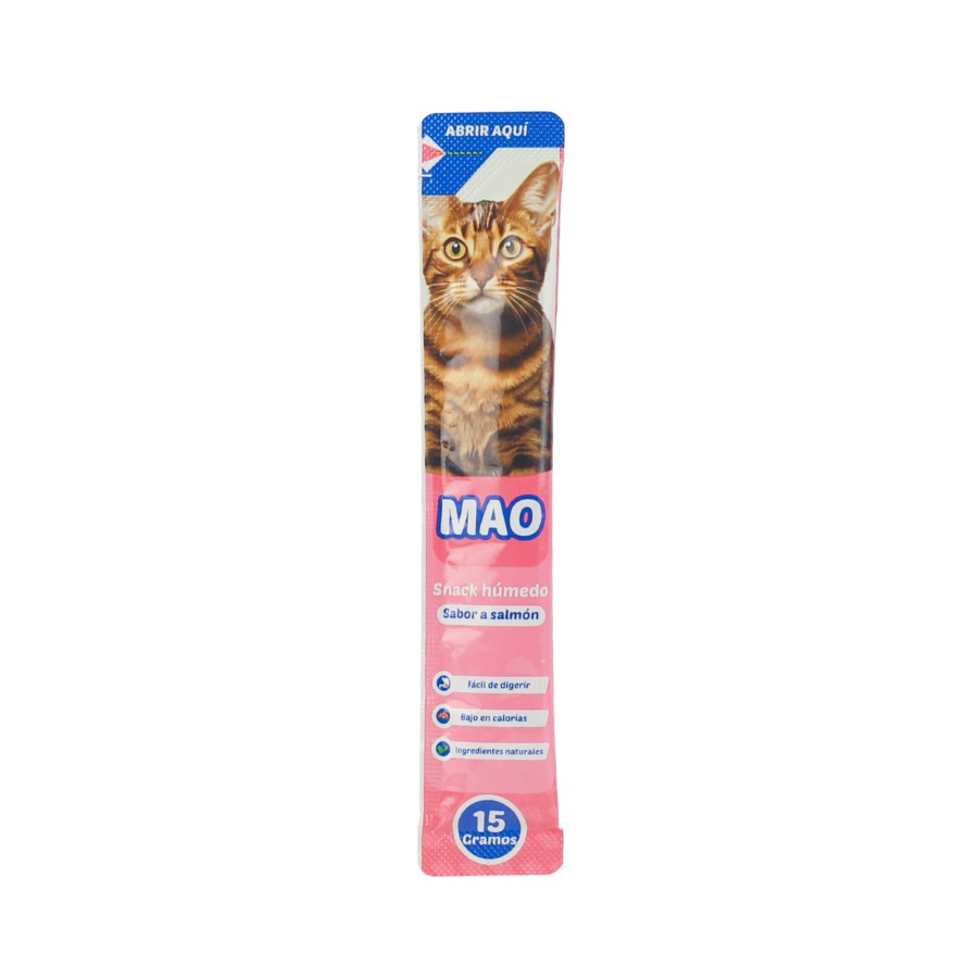 MAO Sabor Salmón sobre x 60 g (4 x 15 g.), , large image number null