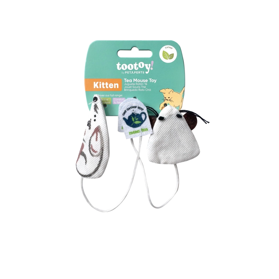 Tootoy! Kitten Tea Mouse Toy