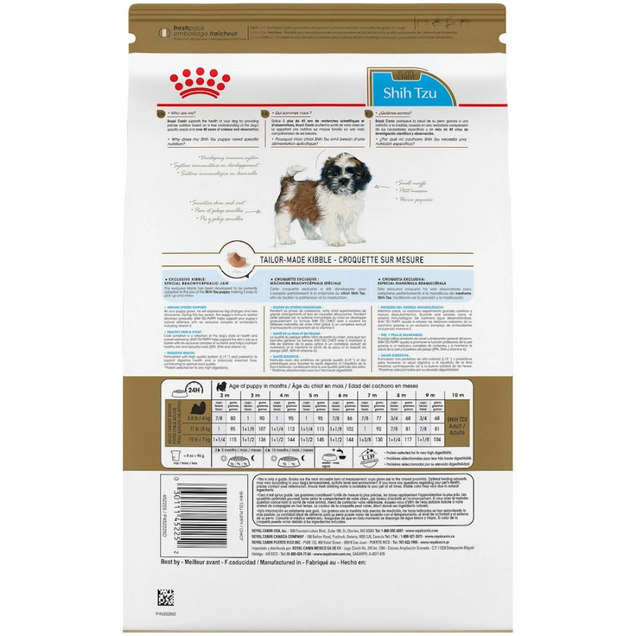 Royal Canin Perro Bhn Shih Tzu Puppy 1.5 Kg, , large image number null