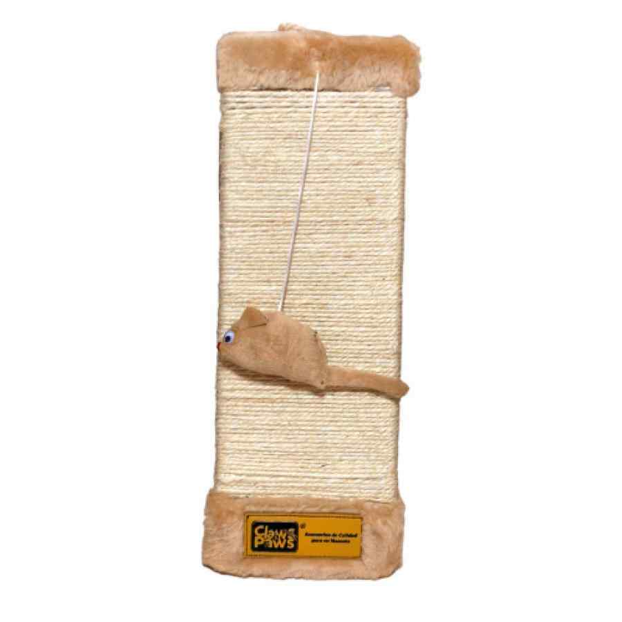 Claws & Paws Rascador Juguete Pared Beige