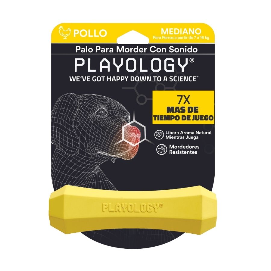 Playology Palo para masticar con aroma a pollo, , large image number null