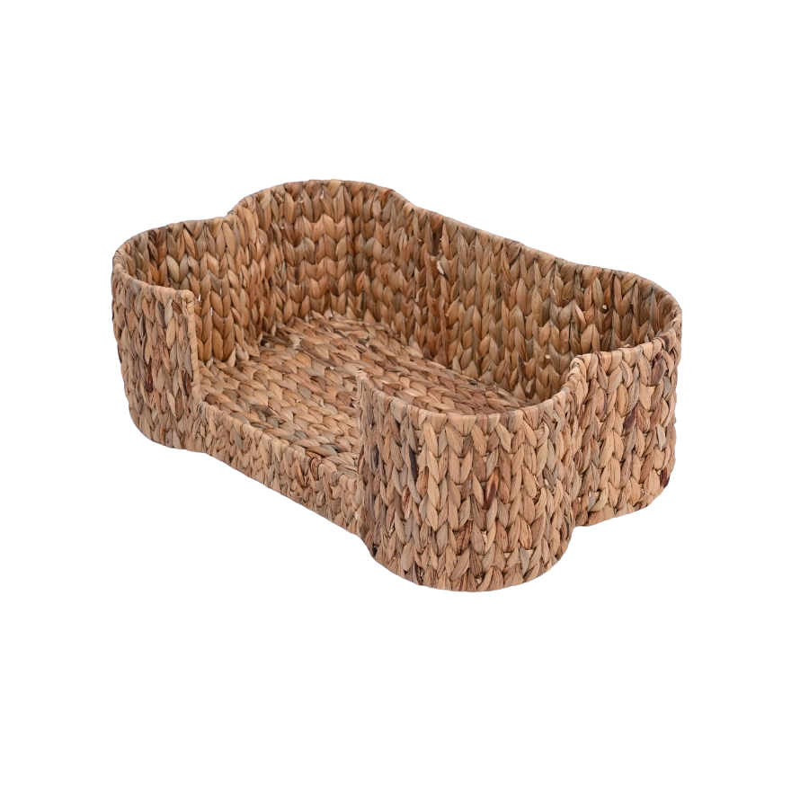 Leeby Dog Deluxe Bone Bed Seagrass, , large image number null