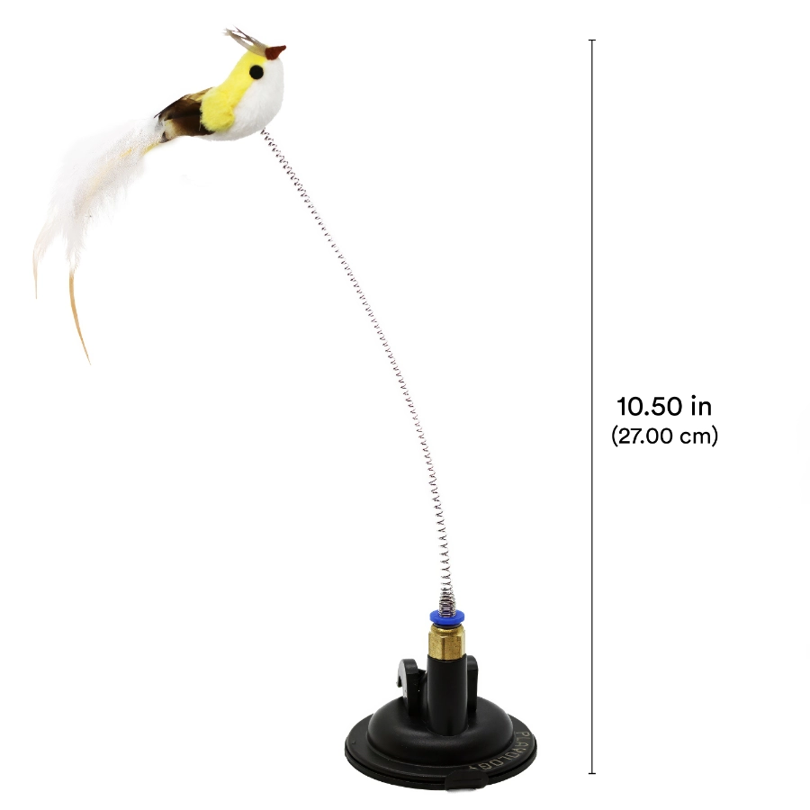 Playology Cat Suction Cup Spring Bird, , large image number null