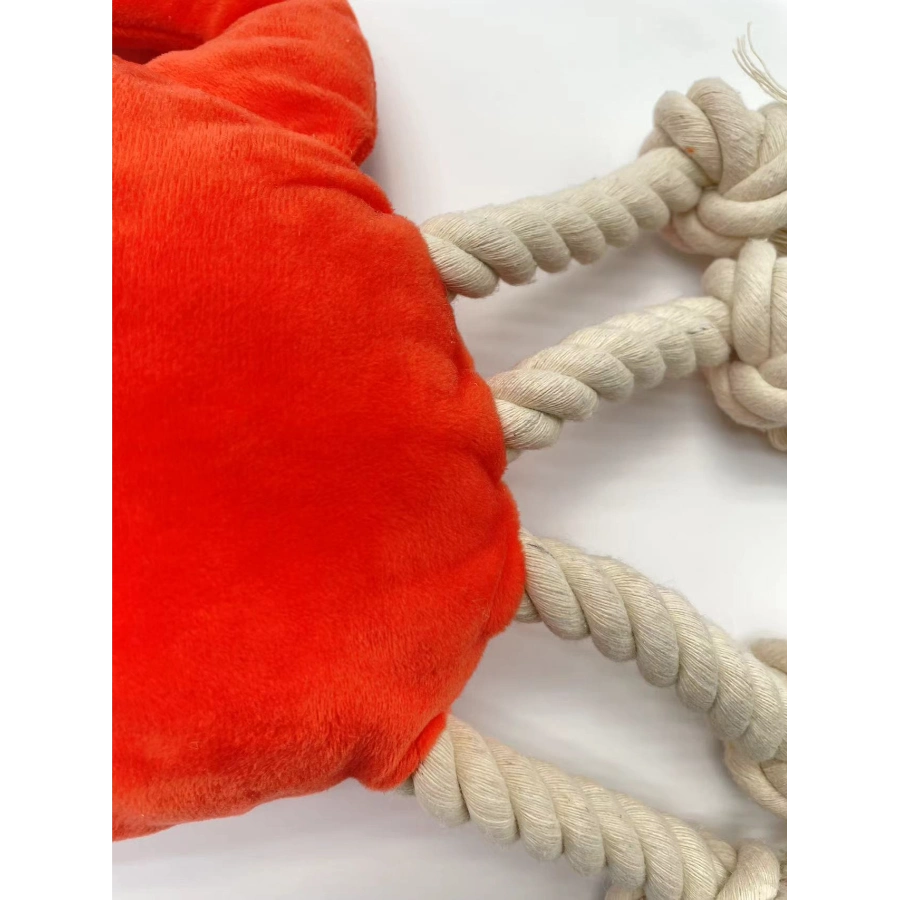 Peluche Cangrejo De R&iacute;o Con Patas De Cuerda Para Perros, , large image number null