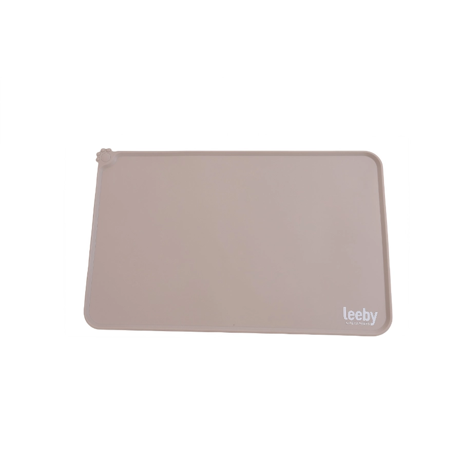 Tapete Taupe Leeby Para Comederos, , large image number null