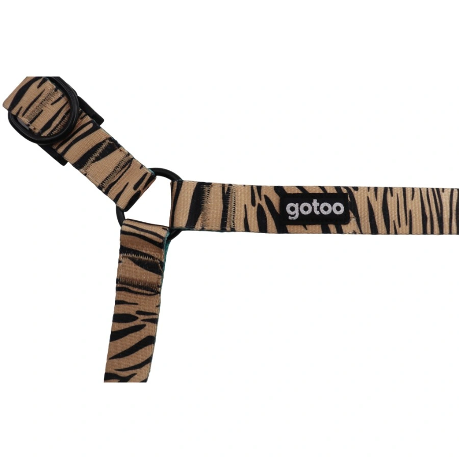 Gotoo! Arnés Funny Fashhion Tigre Marrón, , large image number null