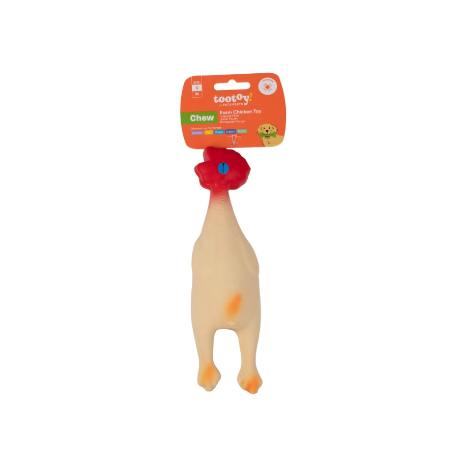Tootoy! Chew Farm Chicken Toy