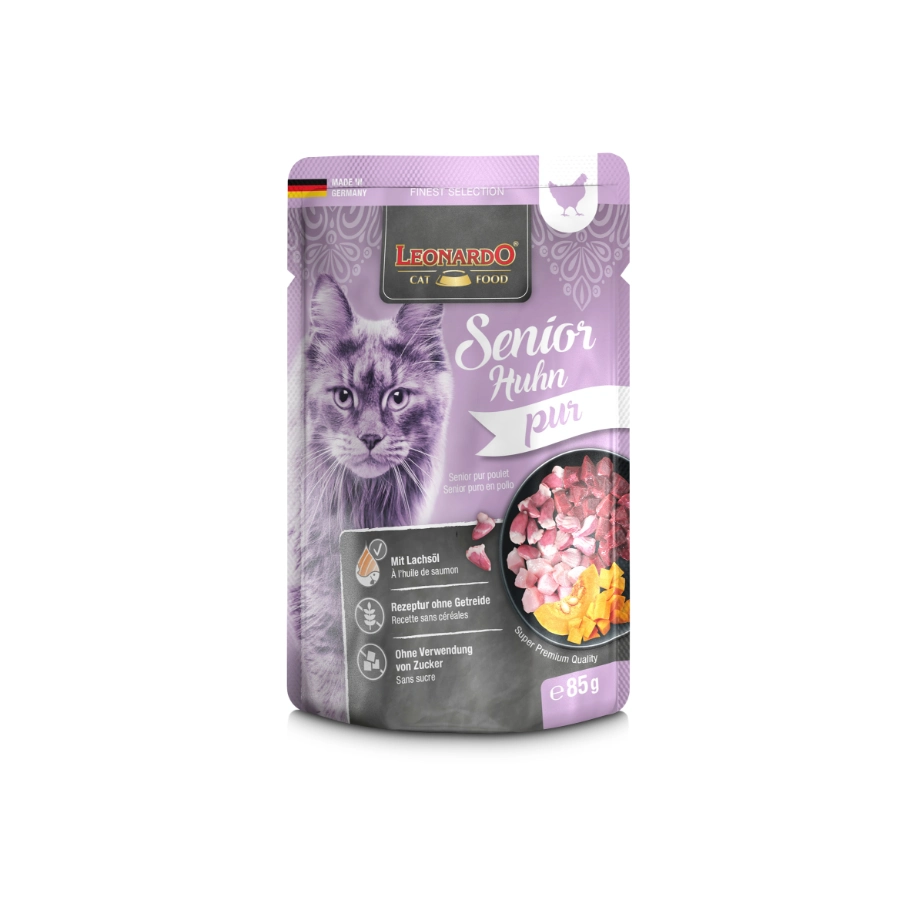 Leonardo Senior Puro Pollo 85Gr