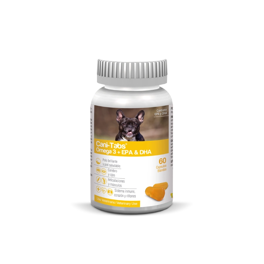 Cani-Tabs Omega 3 + Epa & Dha Fsco X 60 Cap
