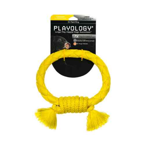 Playology Dri Tech Anillo De Soga Sabor Pollo L, , large image number null