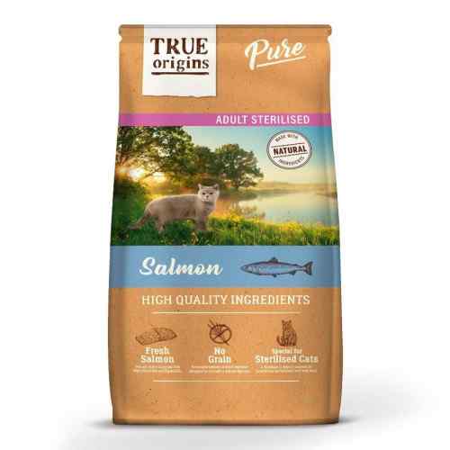 True Origins Pure Cat Adult Sterilized Salmon Grain free