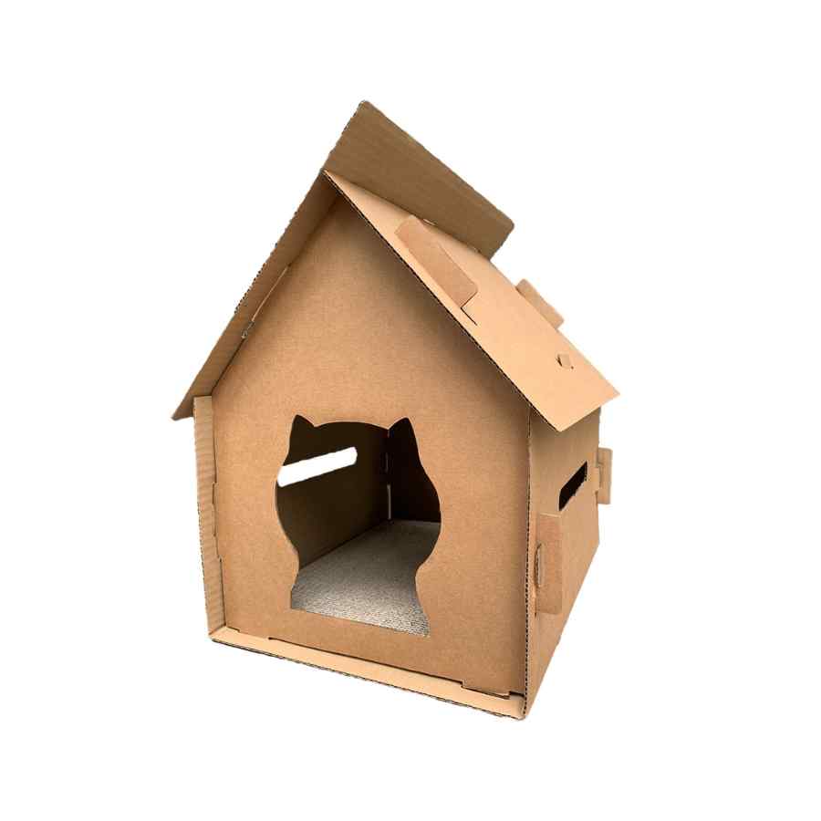Rascat Casa Rascador De Carton Minimalista