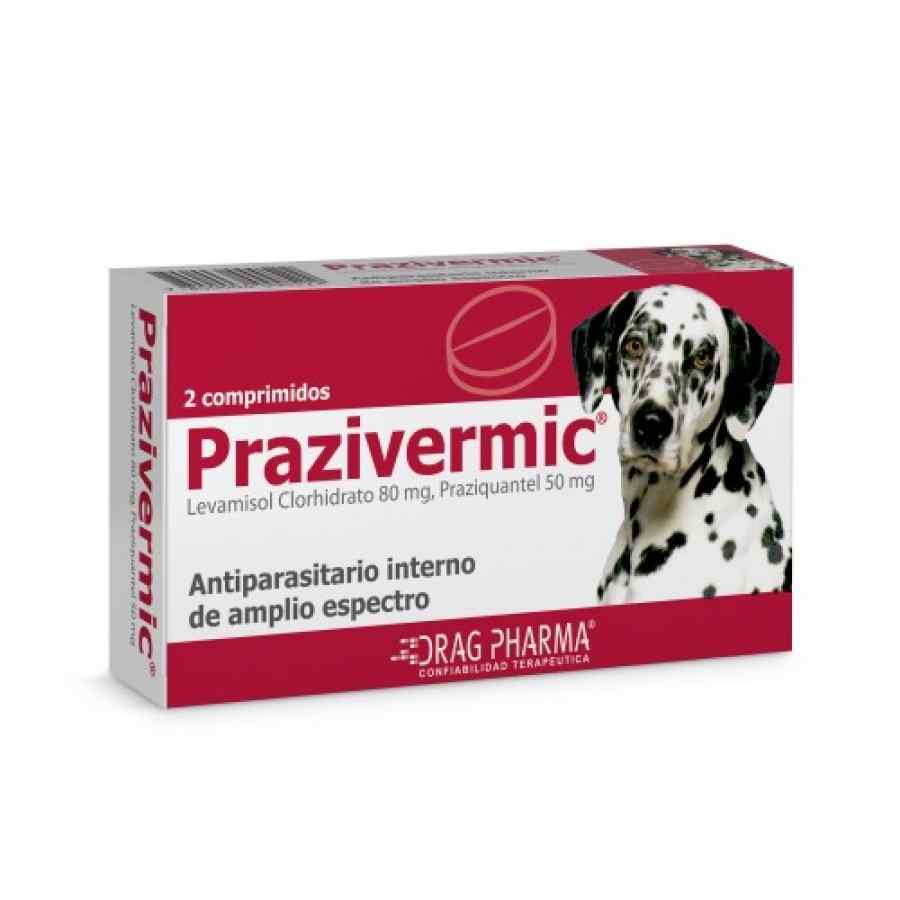 Dragpharma Prazivermic (Levamisol Y Praziquantel) Caja X 2 Tabletas 1113051