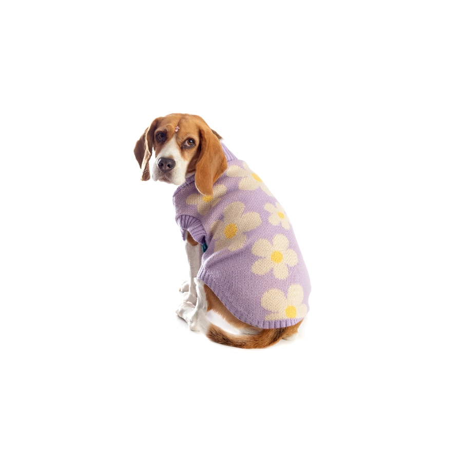 Lmb Sweater Lila Flores, , large image number null