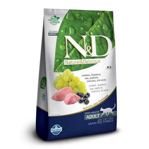 N y D Prime Feline   Cordeiro E Blueb 1.5 Kg image number null