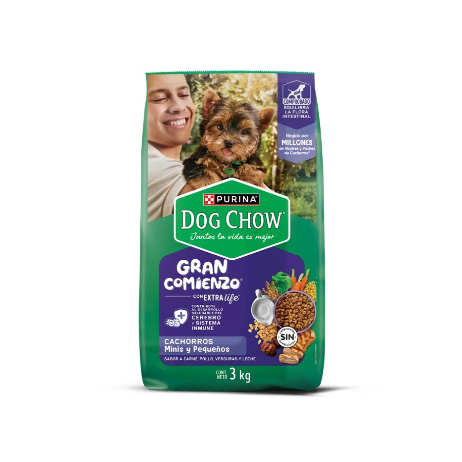 Dog Chow Cachorro Raza Peque&ntilde;a (6 Unid x 3 Kg), , large image number null