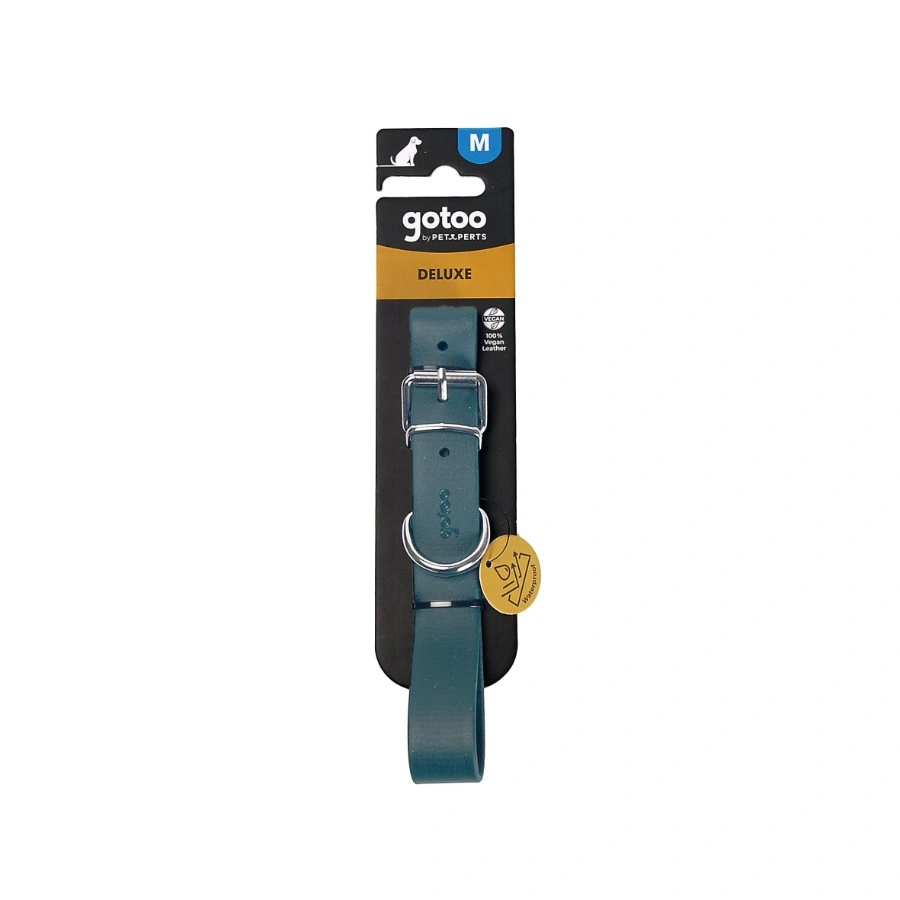 Gotoo! Collar Verde Deluxe Biothane, , large image number null