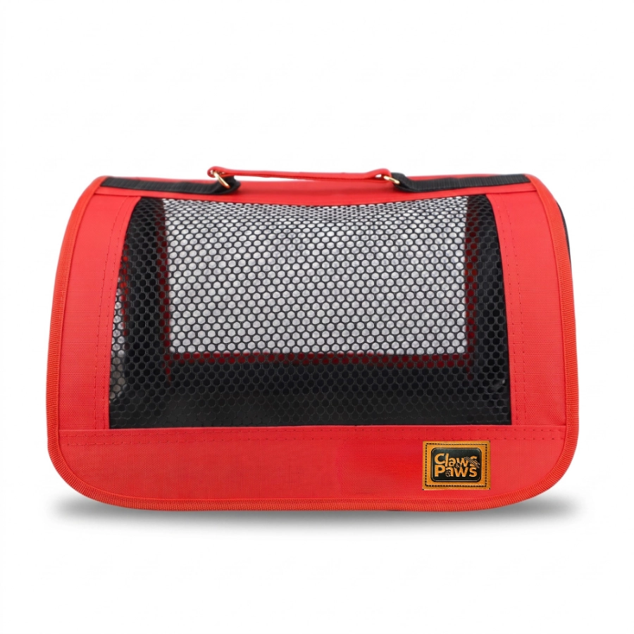 Claws & Paws Transportador De Tela Talla 2 Rojo, , large image number null