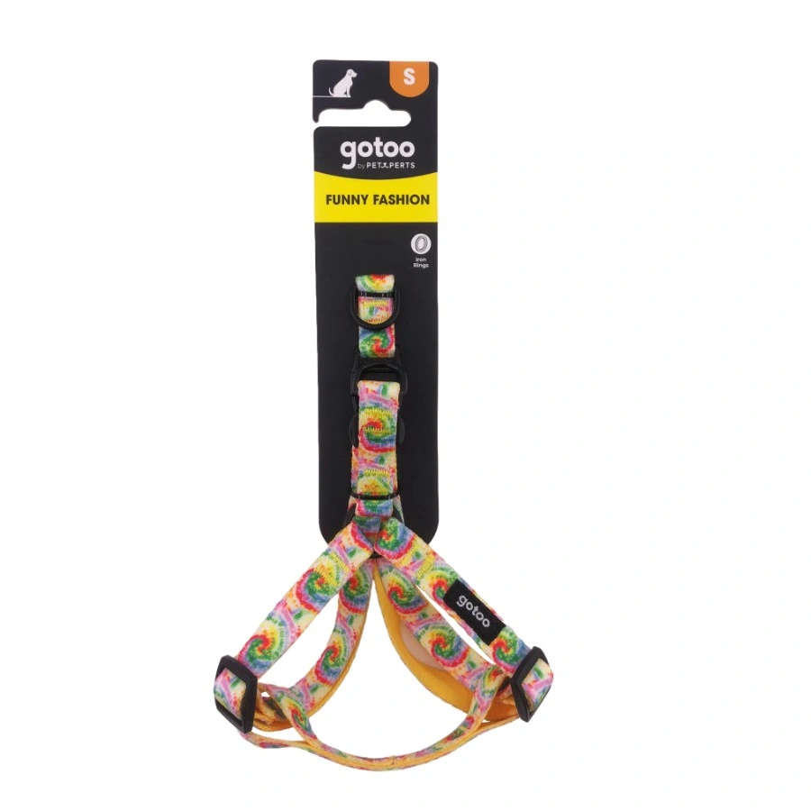 Gotoo! Arnés  Funny Fashhion Tie Die Amarillo, , large image number null