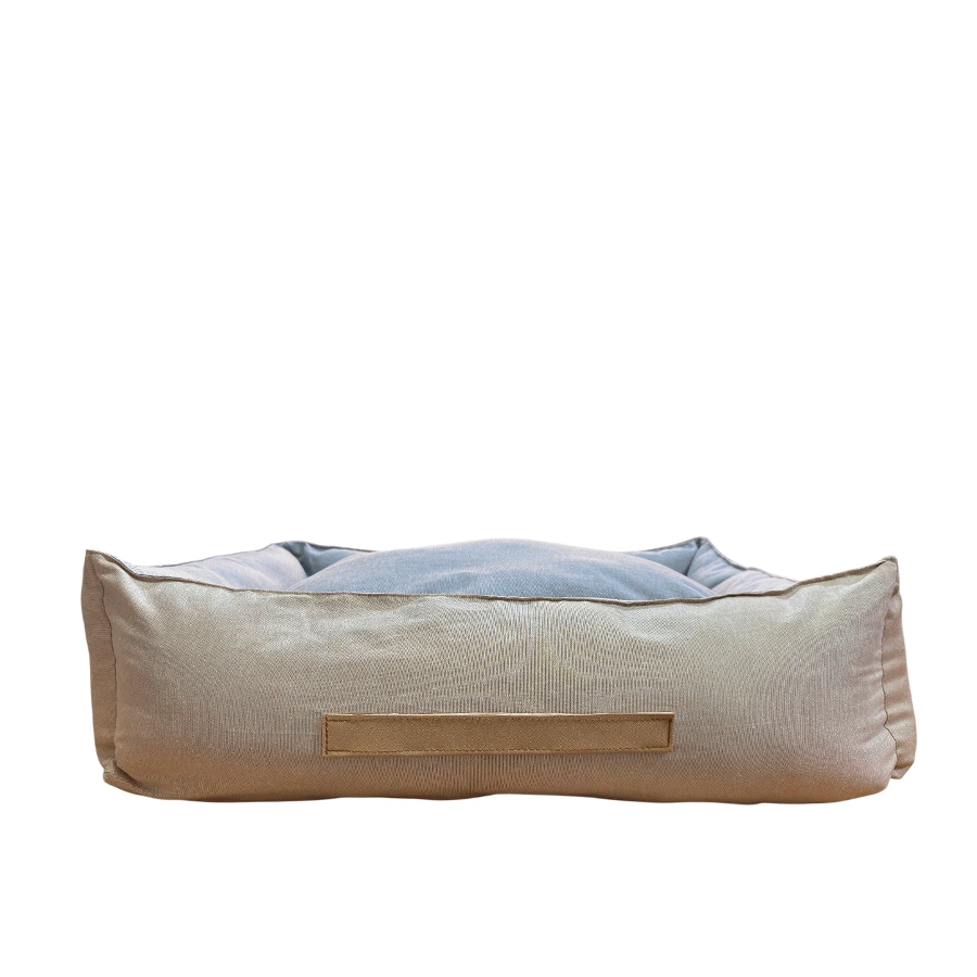 Sofa Cama De Verano Beige Y Gris, , large image number null