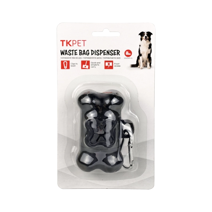 Dispensador Bolsa Tkpet Black 1 Roll