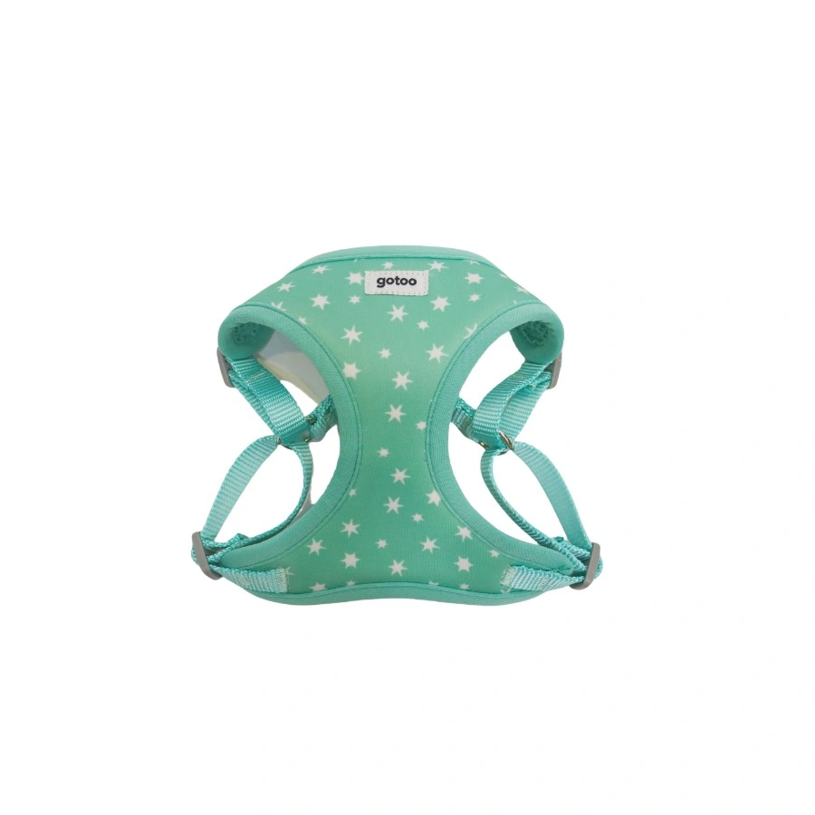 Gotoo! Arnés Para Perros Estrellas Verde Menta, , large image number null