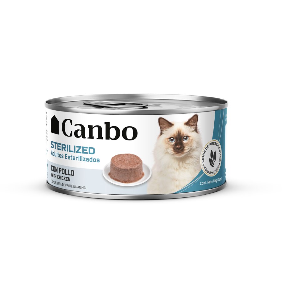 Canbo Cat Pate Esterilizados Adulto Lta 85Gr, , large image number null