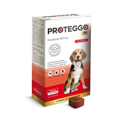 Proteggo 3m 500mg para Perro 10 - 20 Kg (Cja X 1 Tab) image number null