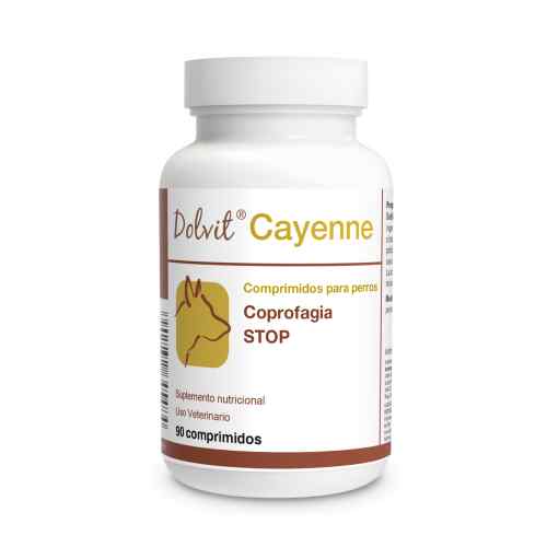 Dolvit Cayenne (Elimina Ingesta De Heces En Perros: Vitaminas, Probioticos, Enzimas Digestivas) image number null