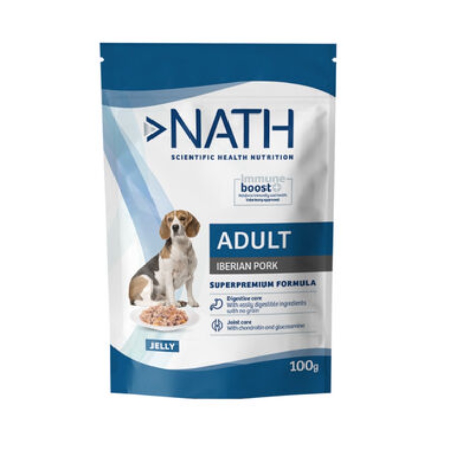 Nath pouch adult iberian pork 100g
