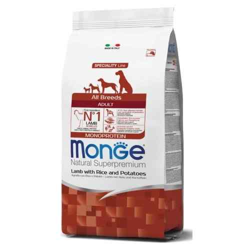 Monge Adult Cordero, Arroz y Papa 12 kg