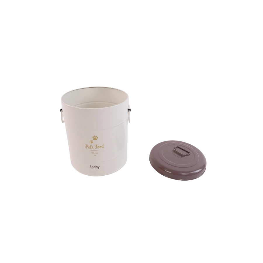 Contenedor De Alimento Para Mascotas De Hierro Leeby 6.5 L, , large image number null