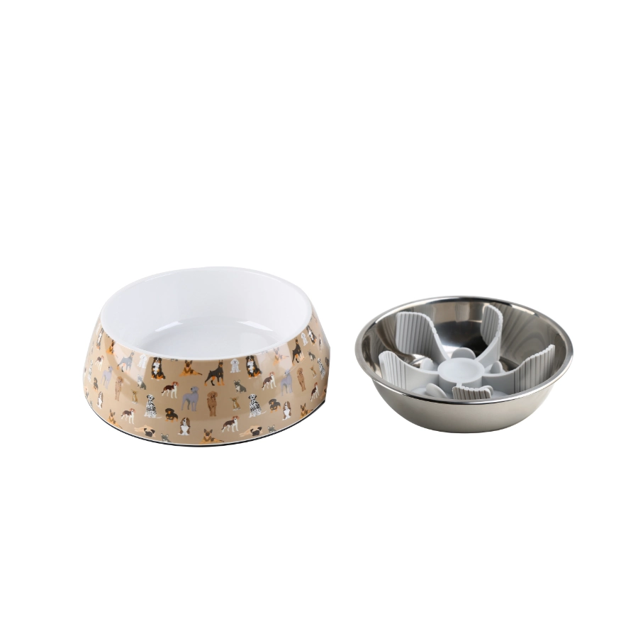 Accesorio Antiglot&oacute;n De Silicona Para Perros Gris Leeby, , large image number null