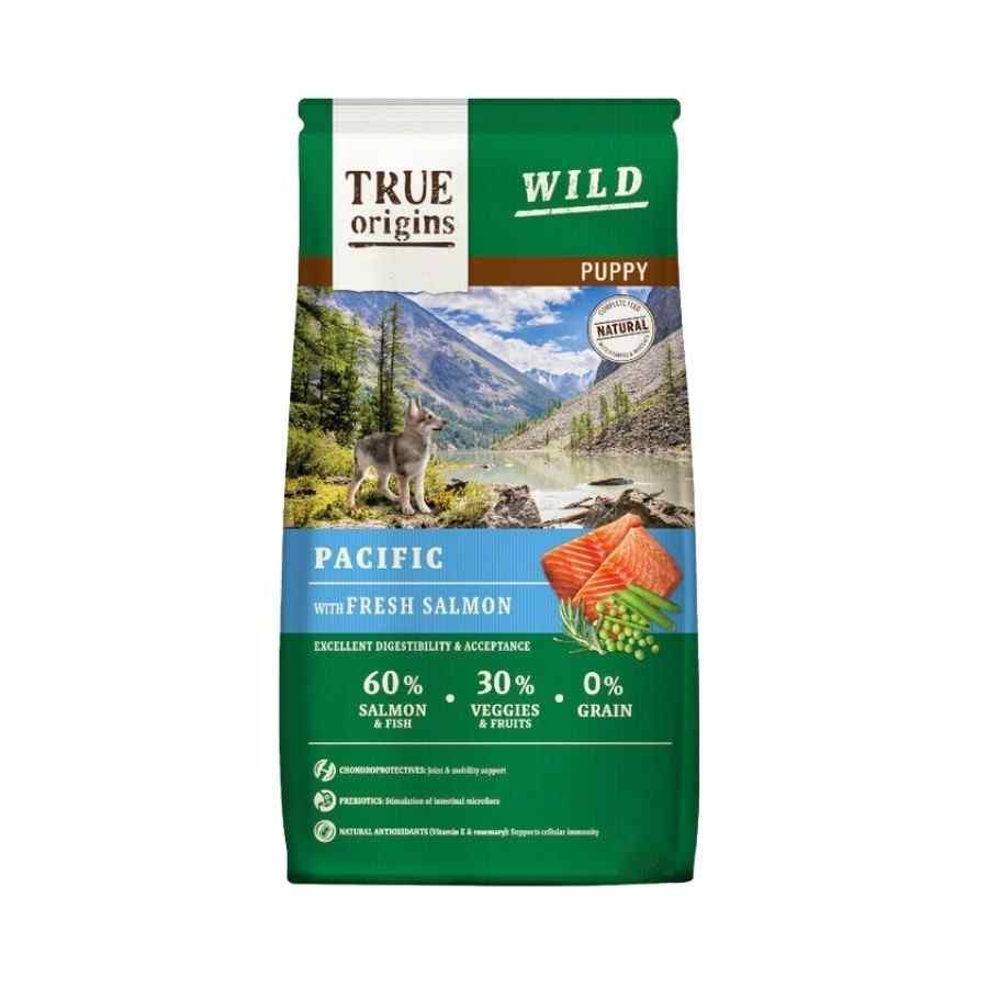 True Origins Wild Dog Pacific Puppy Alimento Seco Perro, , large image number null