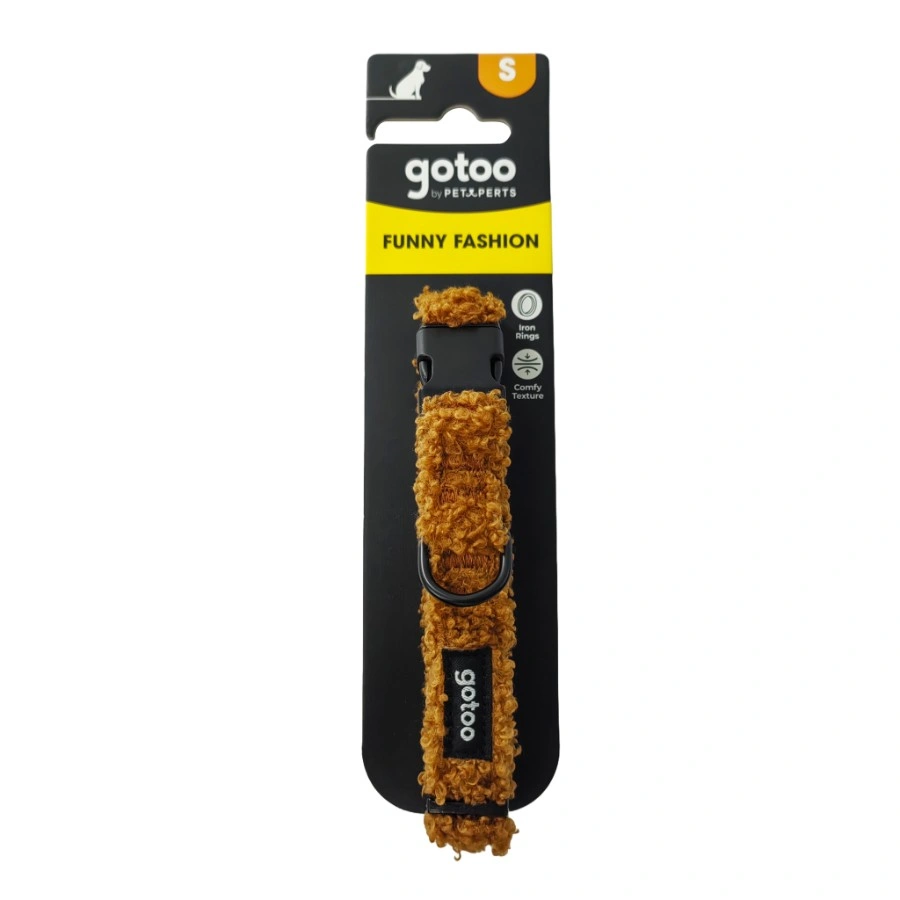 Gotoo! Collar Funny Fashhion Teddy Marrón, , large image number null