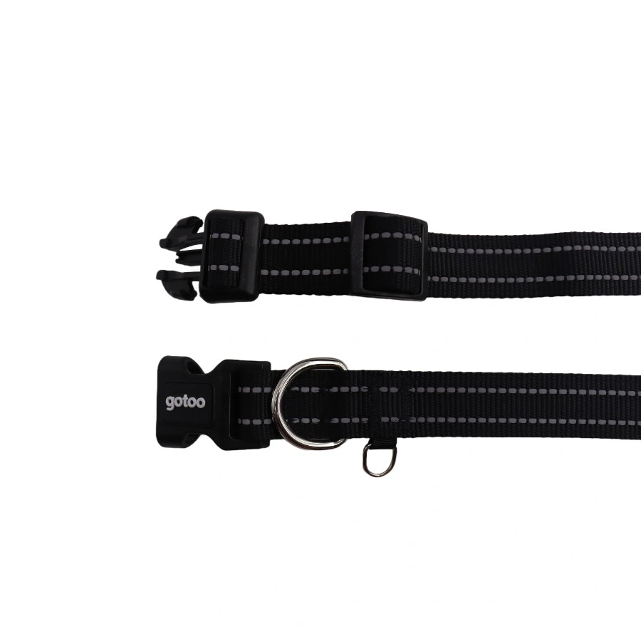 Gotoo! Collar Reflectante Premium Negro, , large image number null