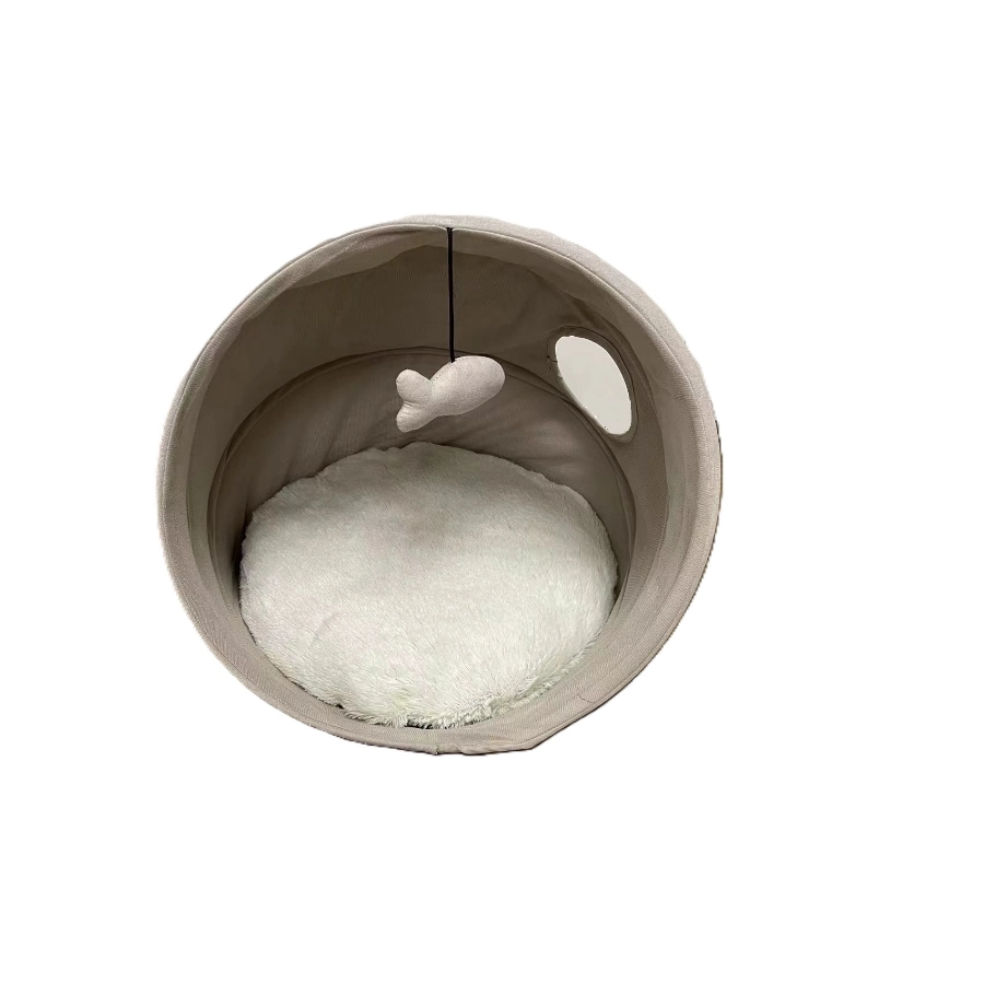 Leeby Cat Premium Pop Up Igloo Grey