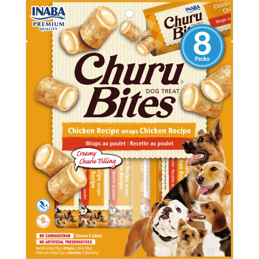 Churu Bocaditos Para Perros Pollo 8 Unidades