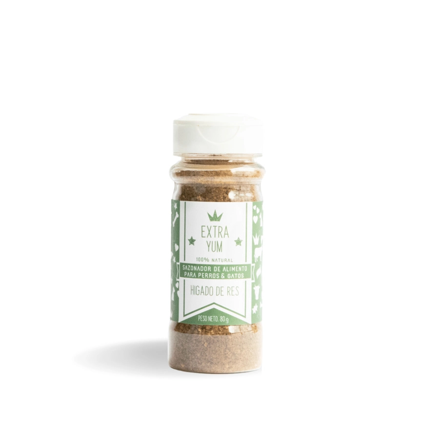 Pet's Republic Saborizante Extra Yum Higado de Res 80g Sazonador para perros
