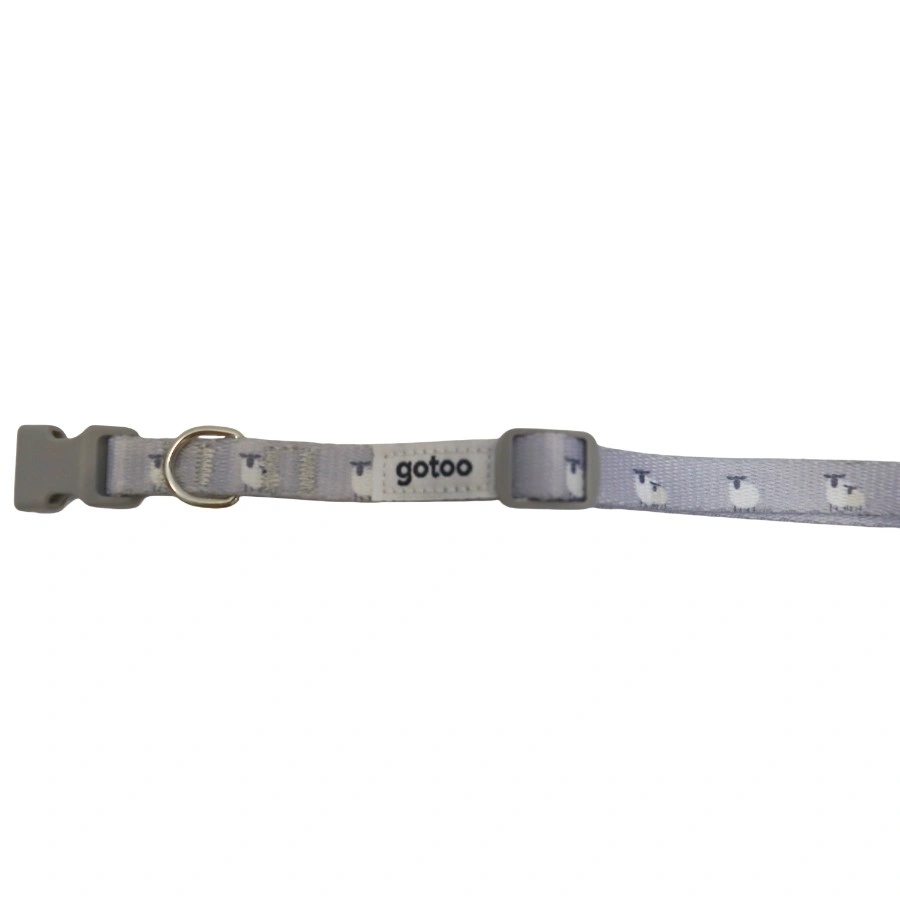Gotoo! Set Arnés y Correa Para Perros Ovejas Grises 20-30Cm; 102Cm, , large image number null
